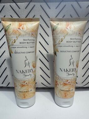 Nakery Beauty- SkinToning Body Butter — Seductive Comfort - Set of 2